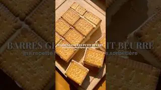 Mes Barres Glac&eacute;es au Petit Beurre | Recette Facile Dessert Glac&eacute; sans Sorbeti&egrave;re | Go&ucirc;ter Goumand