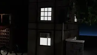 SDCAK3038 LIGHTING AND RENDERING JAPANESE STREET 3D CINEMATIC SHOT