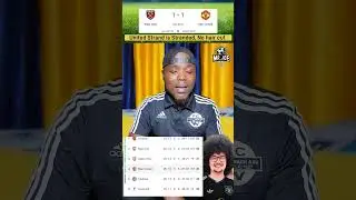 Westham 1-1 Man United. United Strand is Stranded, No hair cut