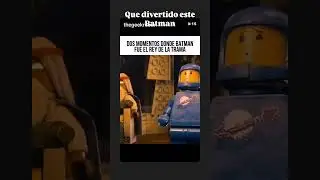 Mi doblaje para Batman en La gran aventura LEGO #doblajelatino #batman