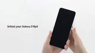 Galaxy Z Flip5: Comment appliquer le film de Protection | Samsung​
