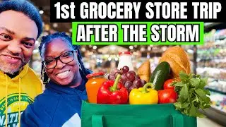 Our Grocery Shopping Experience After the Winter Storm