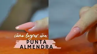 Clase #3 | Cómo hacer uñas acrílicas + punta almendra | Curso gratis.