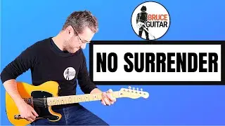 Bruce Springsteen - No Surrender guitar lesson