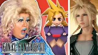 Real Drag Queen Reviews Cloud&rsquo;s Drag Makeover in Final Fantasy VII