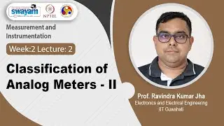 Lec 7 : Classification of Analog Meters - II