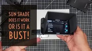 DJI Spark - New Sun Shade will it Work or Not!