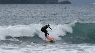 Surfing in Sitka to start the new year