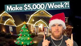 How to Start A Pro Christmas Light Business THIS YEAR 2025