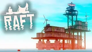 Raft часть №5 | Сюжетные острова Радиовышка (Radio tower) и Остров Васагатан (Vasagatan)