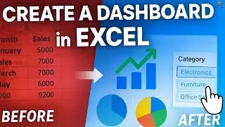 Excel Dashboard Tutorial: Build Interactive Dashboards WITHOUT Code (2025 Guide)