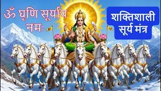 ॐ घृणि सूर्याय नमः 108 बार | Om Ghrini Suryaya Namah | Powerful Surya Mantra for Success & Energy