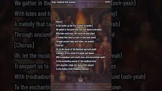 Oh, let the music of the Medieval age (ooh-yeah) AI Music