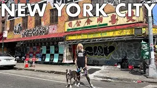 NYC LIVE Manhattan Walking Chinatown & Lower East Side