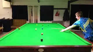 Snooker 33 clearance spotted colours!