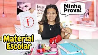 O QUE SOBROU DO MEU MATERIAL ESCOLAR 2021 - JULIANA BALTAR