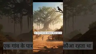 samajhdaar kauaa ke motivational story video ll a crow motivational story ll #shorts #trending#video