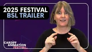 Cardiff Animation Weekender BSL Trailer 2025