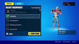 MtP025: LIVE FORTNITE ITEM SHOP GIVEAWAY!!! SUBSCRIBE LIKE SHARE & COMMENT TO ENTER!!!