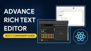 React Advanced Rich Text Editor — Plugins, WYSIWYG, Collaboration (2026)