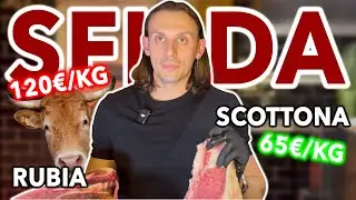 RUBIA GALLEGA 120€ al Kg VS   SCOTTONA DA 65€ AL KG - TUTTA LA VERITA'