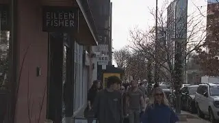 Last-minute holiday shopping turns festive in Cherry Creek in warm December weather