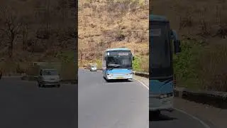 MSRTC Shivneri AC Seater Bus On Pune Kolhapur Route Acknowledgement