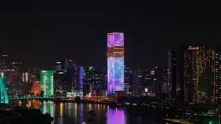 Ho Chi Minh City in motion, Vietnam - 4K Drone footage