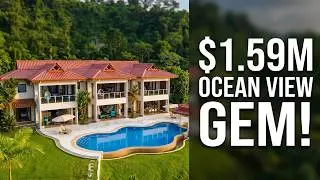 Wake Up to This View! Dream Ocean View Home in Ojochal, Costa Rica