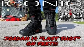 DID YALL SLEEP ON THESE OGS?? JORDAN 14 LAST SHOT ON FEET!!!