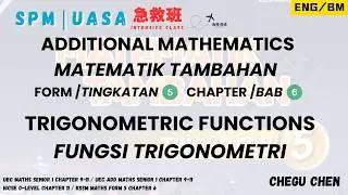 ADDITIONAL MATHEMATICS FORM 5 CHAPTER 6 (ENG/BM)