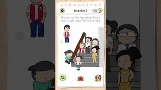 Brain Test All Star November 3 Daily Puzzle Solution | Stairs Challenge Walkthrough#braintestallstar