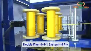 HIGH SPEED ROPE MACHINE (4-4-1) 8 MM ROPE MACHINE