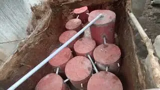 INSTALLATION OF EVAPORATION TANK@GUDUVANCHERRY#chennai##construction#bioseptictank#wastewater#stp