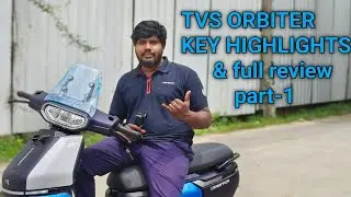 TVS Orbiter EV Electric 2025 | On Road Price | Range | Features  | full review | part-1