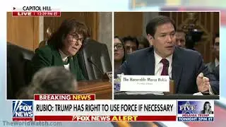 Marco Rubio just CLAPPED BACK HARD at Dem Sen Jacky Rosen