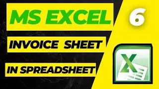 Excel Invoice Sheet | MS Excel Tutorials
