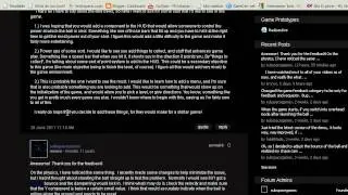 Vid 30 - ShiVa3D - Using feedback in the iterative development process