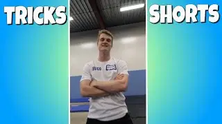 MILCO ABRAHAMS TRAMPOLINE TRICKS! #shorts