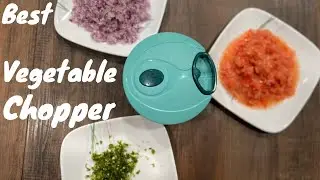 Best Vegetable Chopper | Kitchen Hacks | Vegetable Cutter | No Electricity Needed | Onion | Tomato