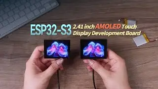 ESP32-S3 2.41inch AMOLED Touch Display Development Board, 600&times;450, ESP32 With Display#waveshare