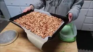 Roasting Cashews