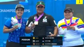 Winners of the Gwangju 2025 Hyundai World Archery Championships Compound Women Event