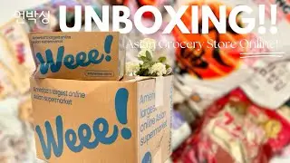 Weee Unboxing! Asian Grocery Store Online