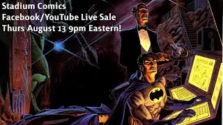 Live Stream SALE! Recent Keys, Variants, CGC, more! 8-13-20 9pm Eastern!