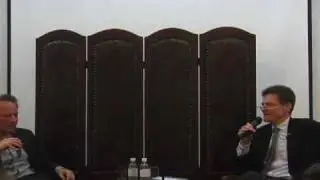 Antoine Compagnon et Adam Gopnik at the Maison Fran&ccedil;aise of Columbia University 3