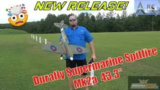 💥NEW RELEASE💥Durafly Supermarine Spitfire Mk2a Spitfire WWII Fighter EPO 1100mm