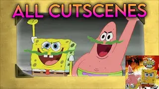 The SpongeBob SquarePants Movie - All Cutscenes GAME MOVIE (PC)