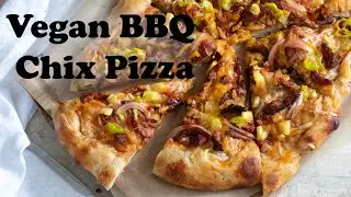 Vegan BBQ Chicken Pizza