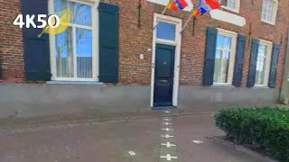 Electric Scooter Ride at Baarle-Hertog (BE) & Baarle-Nassau (NL) in 4K at 50fps + Binaural Sound